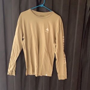 Burton longs sleeve green shirt